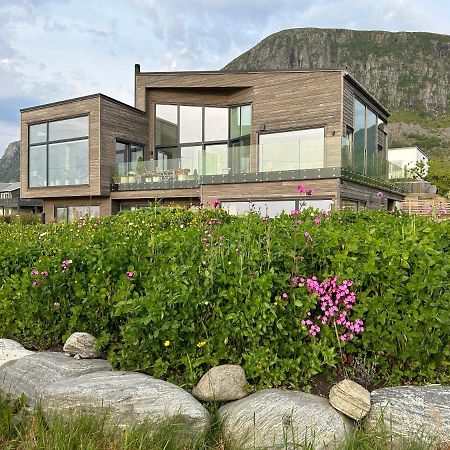 Beach Front Appartments In Design Eco-Villa Ulsteinvik Exteriör bild